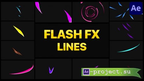 Videohive - Flash FX Lines | After Effects - 34937686 - Project for After Effects