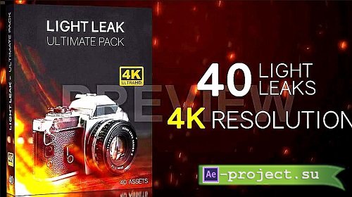 Light Leaks 4K Ultimate Pack 78498 - Stock Motion Graphics