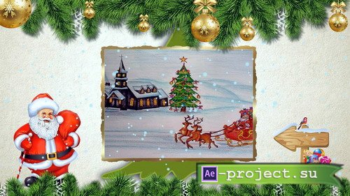 Проект ProShow Producer - Christmas Hand-Drawn