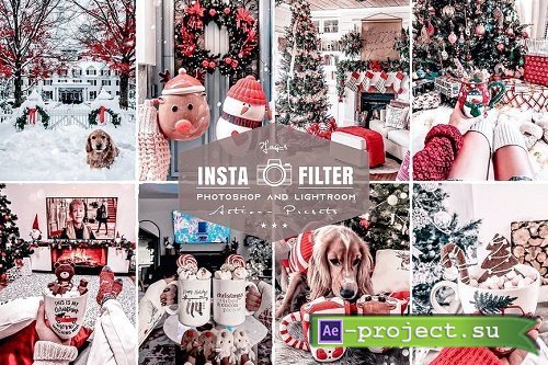 Christmas Photoshop Actions & Lightroom Presets