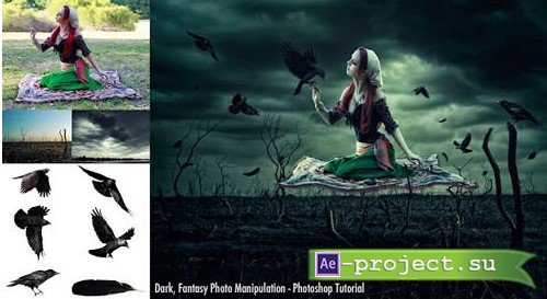 Dark Fantasy Photo Manipulation Effects for Photoshop + Tutorial