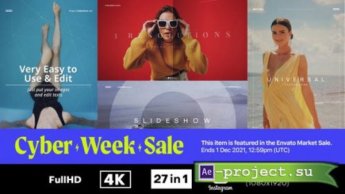 Videohive - Minimal Promo Slideshows Pack - 27059569 - Project for After Effects