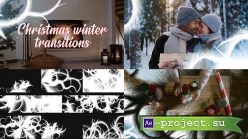 Videohive - Christmas Winter Transitions for After Effects - 35036209 - Project for After Effects