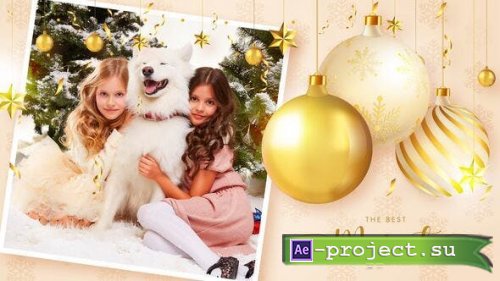 Videohive - Merry Christmas Slideshow - 34951664 - Project for After Effects