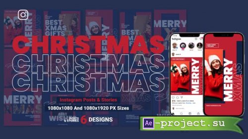 Videohive - Merry Christmas Instagram Template B202 - 34967623 - Project for After Effects
