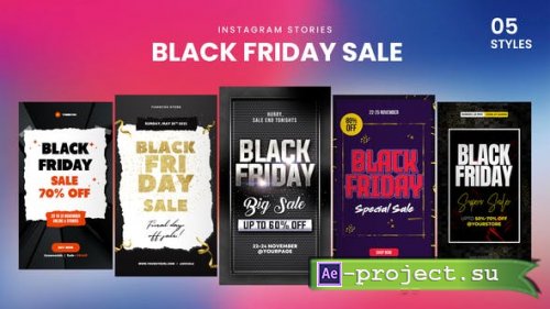 Videohive - Black Friday Sale Instagram Stories - 34987215 - Project for After Effects
