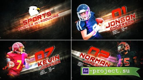 Videohive - Sport Team Intro | Player Introducing - 34108211 - Project for After Effects