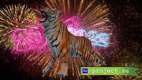 After Effects New Year Project + Footage Year of the Tiger 2022