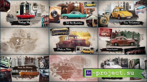 Videohive - Vintage Slide Opener - 25052892 - Project for After Effects