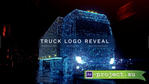Videohive - Truck Logo Reveal - 31915806 - Project for After Effects
