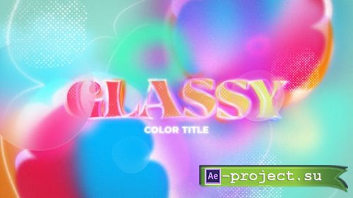 Videohive - Glassy Title & Logo - 34793149 - Project for After Effects