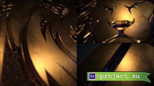 Videohive - 3D Gold Logo Reveal - 34798570 - Project for After Effects