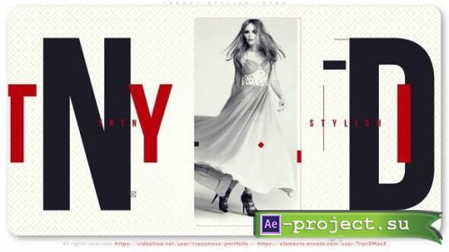 Videohive - Trendy Stylish Intro - 35002471 - Project for After Effects