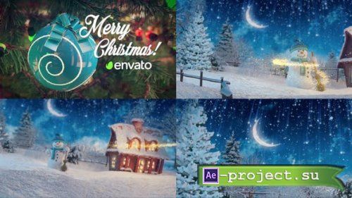 Videohive - Christmas Greetings Card || After Effects - 35058550 - Project for After Effects