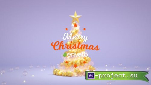 Videohive - Christmas Greetings Intro (2 Versions) - 34889717 - Project for After Effects