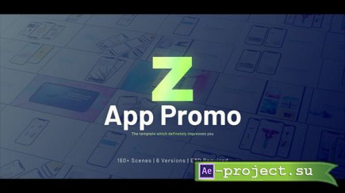 Videohive - Mobile App Promo - 34561695 - Project for After Effects