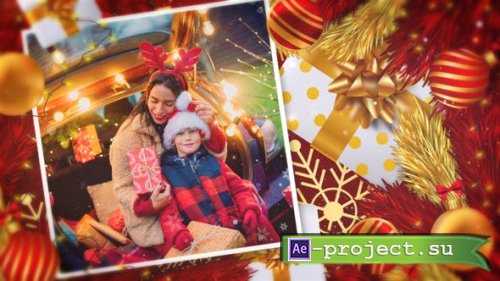 Videohive - Merry Christmas New Year Slideshow - 35080176 - Project for After Effects