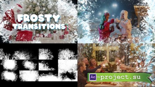Videohive - Frosty Transitions for After Effects - 35090756 - Project for After Effects