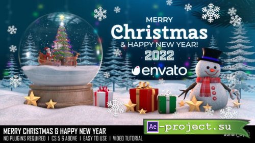 Videohive - Merry Christmas & Happy New Year - 34931796 - Project for After Effects