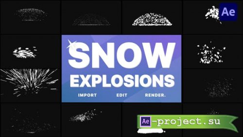 Videohive - Snow Explosions | After Effects - 35118985 - Project for After Effects