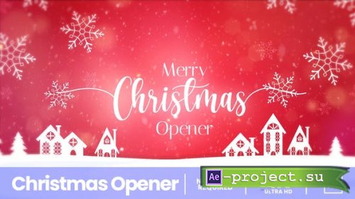 Videohive - Christmas Intro - 35098188 - Project for After Effects