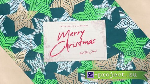 Videohive - Christmas Paper Youtube - Like Share Subscribe - 35076300 - Project for After Effects
