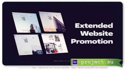 Videohive - Extended Website Promotion - 35089903 - Project for After Effects