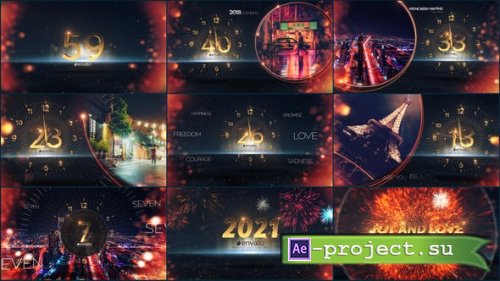 Videohive - New Year Countdown 2022 - 21003657 - Project for After Effects