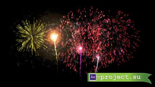 Videohive - 9 Fireworks Versions - 34805364 - Project for After Effects