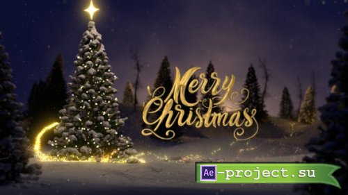Videohive - Christmas Tree Logo Reveal - 35116005 - Project for After Effects