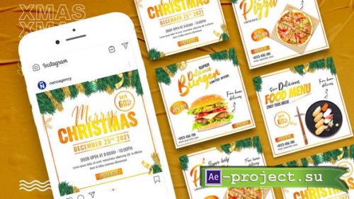 Videohive - Food Christmas Sale Template - 35114751 - Project for After Effects