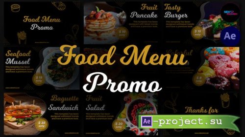 Videohive - Food Menu Promo - 35150694 - Project for After Effects