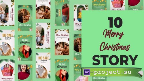 Videohive - Merry Christmas Instagram Story Pack - 35149045 - Project for After Effects