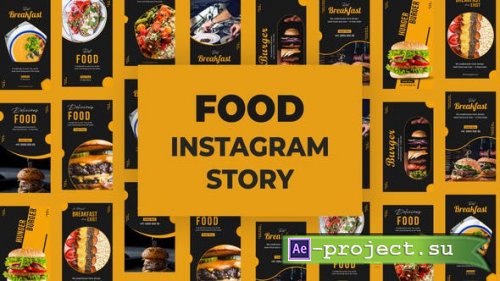 Videohive - Food Instagram Stories Pack - 35148619 - Project for After Effects