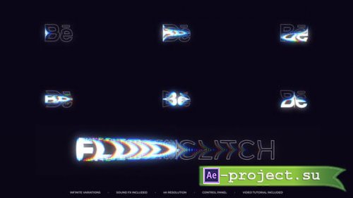 Videohive - Fluid Glitch Reveal - 35044334 - Project for After Effects