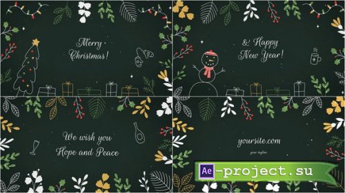 Videohive - Christmas - Greeting Cards - 34933573 - Project for After Effects