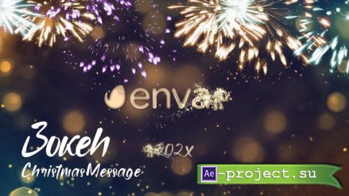 Videohive - Bokeh Christmas Message - 35152114 - Project for After Effects