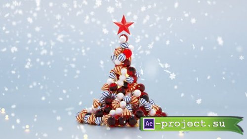 Videohive - Simple Christmas Greeting Card Opener (2 In 1) - 35172700 - Project for After Effects
