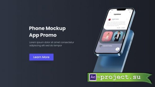 Videohive - Phone Pro - Promo Realistic Mockup Mobile Application - 35125612 - Project for After Effects
