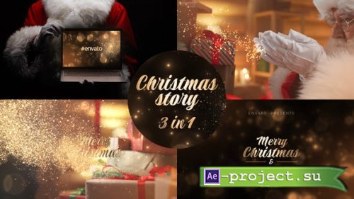Videohive - The Big Christmas Story. Christmas Logo 3 in 1 - 35042298 - Project for After Effects