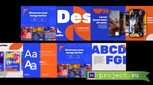 Videohive - Typography Design Studio Post Instagram - 35185503 - Project for After Effects