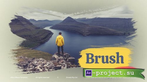 Videohive - Brush Slideshow - Paint Slideshow - 35171949 - Project for After Effects