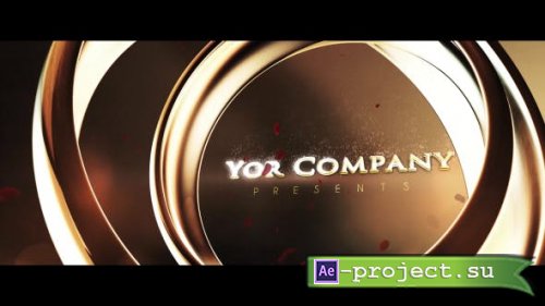 Videohive - Gold Rings Opener - 15619248 - Project for After Effects