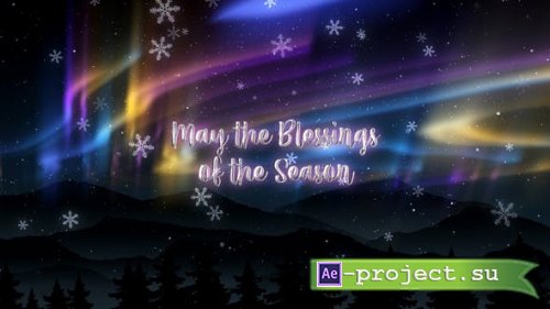 Videohive - Christmas Lights Greetings - 35183028 - Project for After Effects