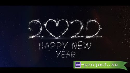Videohive - Sparkler Christmas Card - 35220975 - Project for After Effects