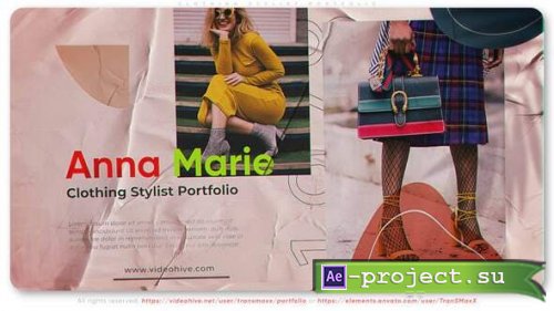Videohive - Clothing Stylist Portfolio - 35243104 - Project for After Effects