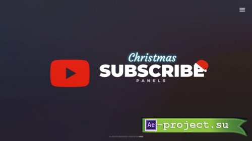 Videohive - Subscribe Panels (Christmas) - 35260126 - Premiere Pro Template