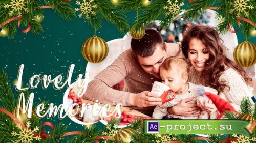 Videohive - Merry Christmas Slideshow - 34882424 - Project for After Effects