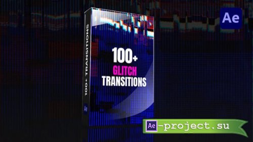 Videohive - Glitch Transitions - 35297960 - Project & Script for After Effects
