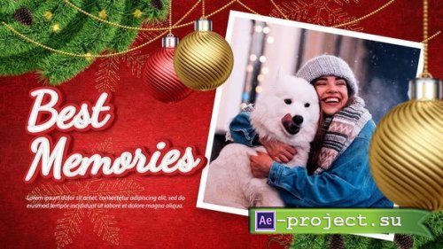 Videohive - Merry Christmas Slideshow - 35318564 - Project for After Effects